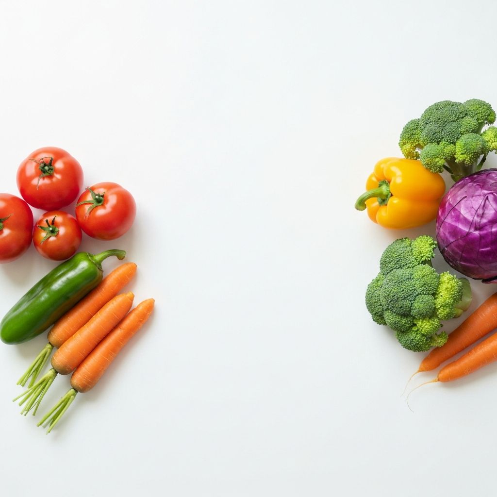 Raznovrsne boje u jednom obroku